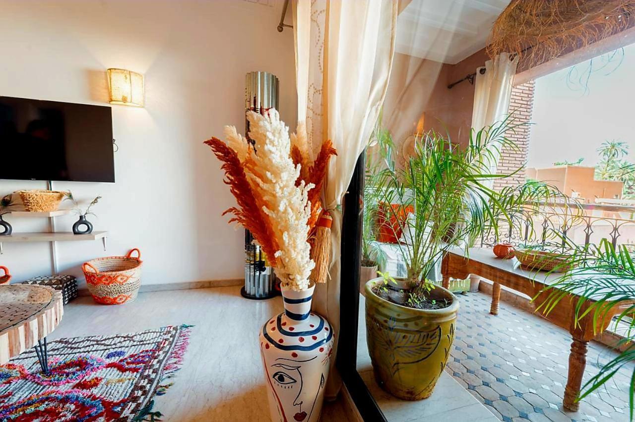 Appartement Majorelle Au Calme Marrakesch Exterior foto